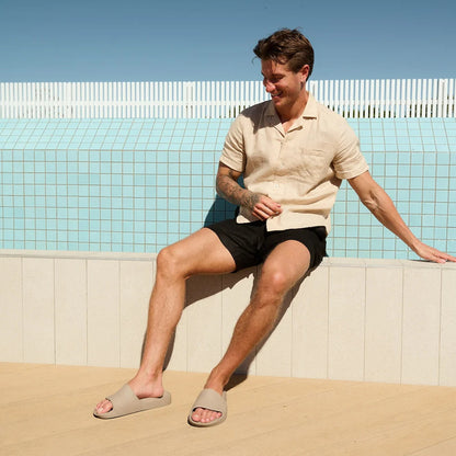 Archies Slides - Taupe Taupe Slide by Archies | The Bloke Shop