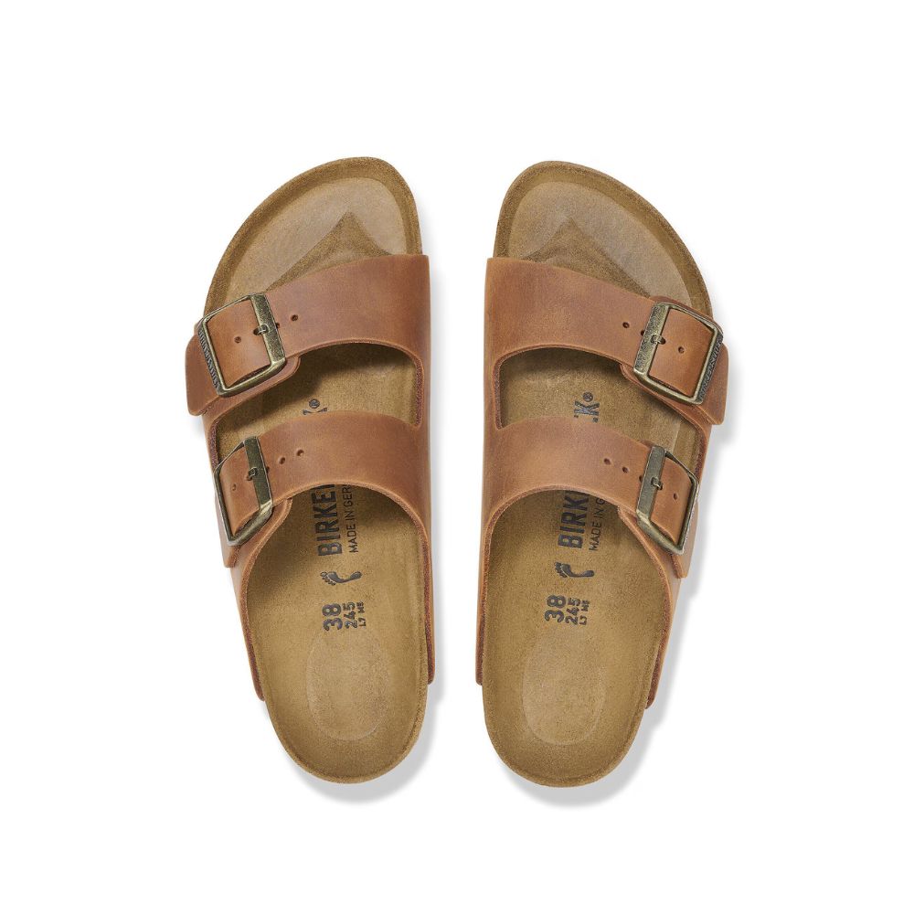 Arizona Oiled Leather Sandal - Regular Fit