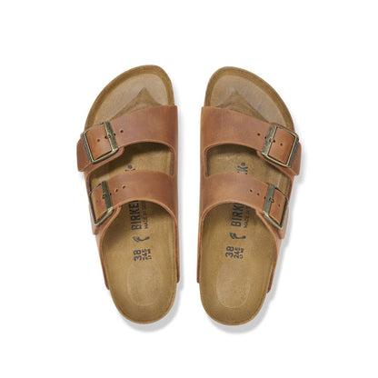 Arizona Oiled Leather Sandal - Regular Fit