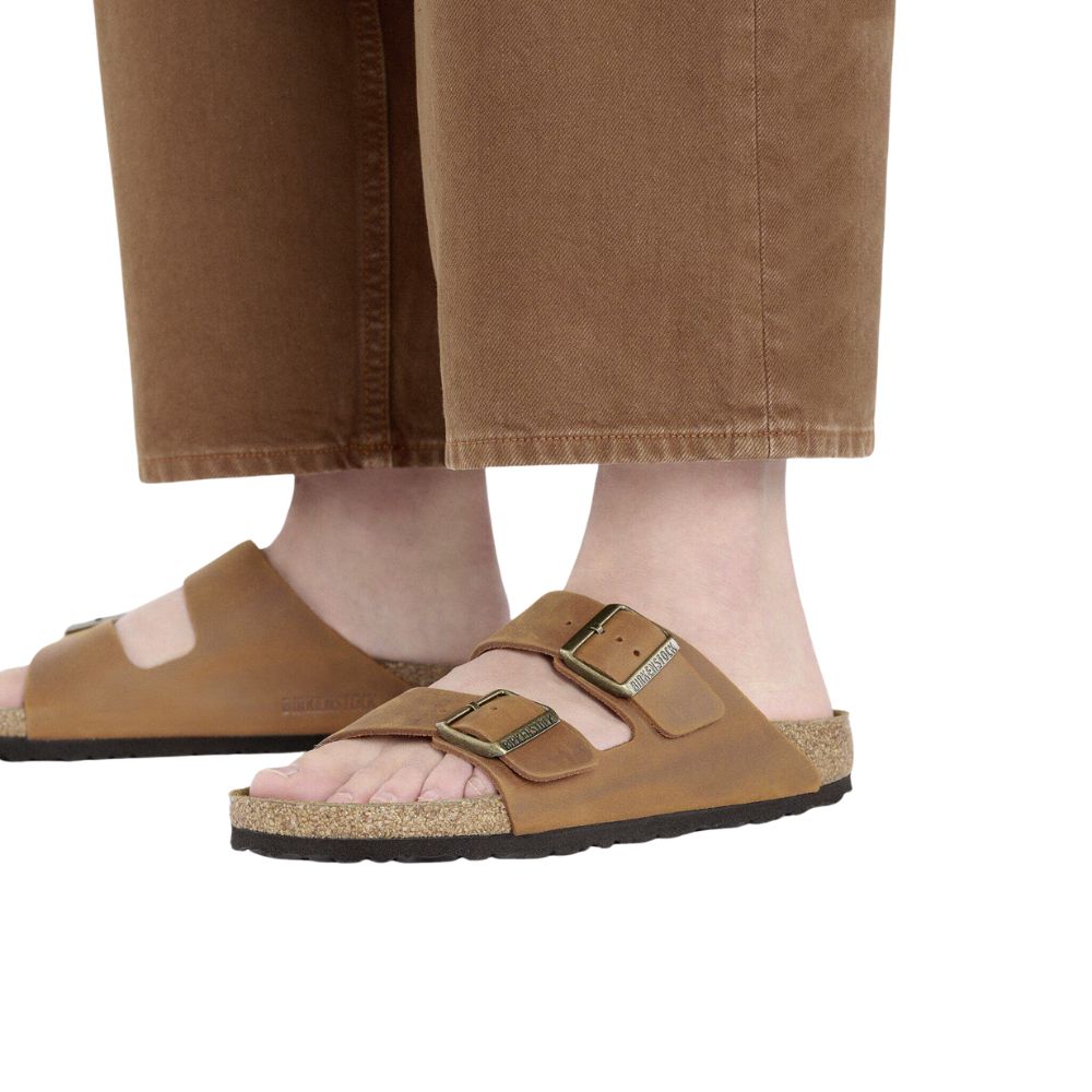 Arizona Oiled Leather Sandal - Regular Fit