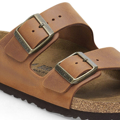 Arizona Oiled Leather Sandal - Regular Fit