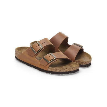 Arizona Oiled Leather Sandal - Regular Fit
