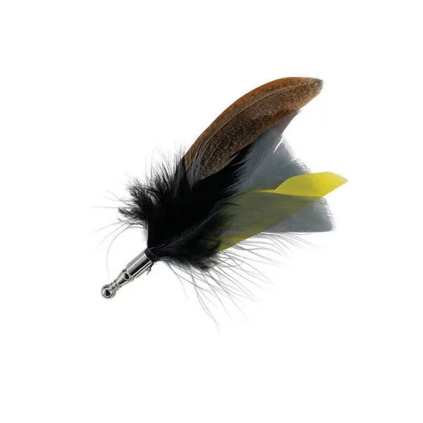 Avenel Genuine Feather Lapel Pin OS Robin Accessories by Avenel Hats | The Bloke Shop