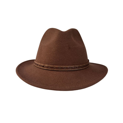 Avenel Johnny Crushable Australian Wool Safari Hat