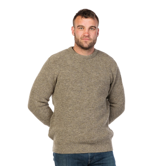 Backyard Possum Merino Crew Neck Jumper