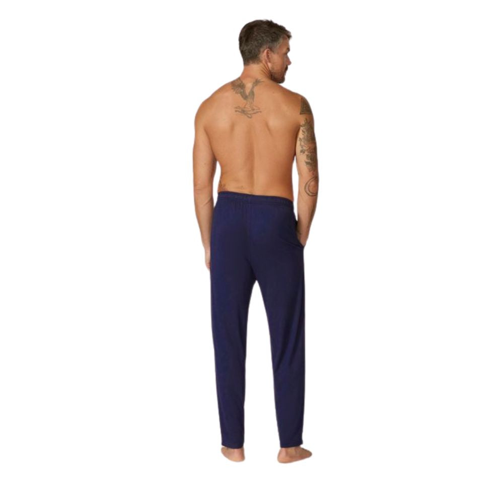 Bamboo Lounge Pyjama Pant Blue Mens Sleepwear by Contare | The Bloke Shop