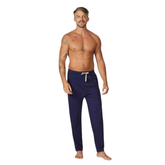 Bamboo Lounge Pyjama Pant L Blue Mens Sleepwear by Contare | The Bloke Shop