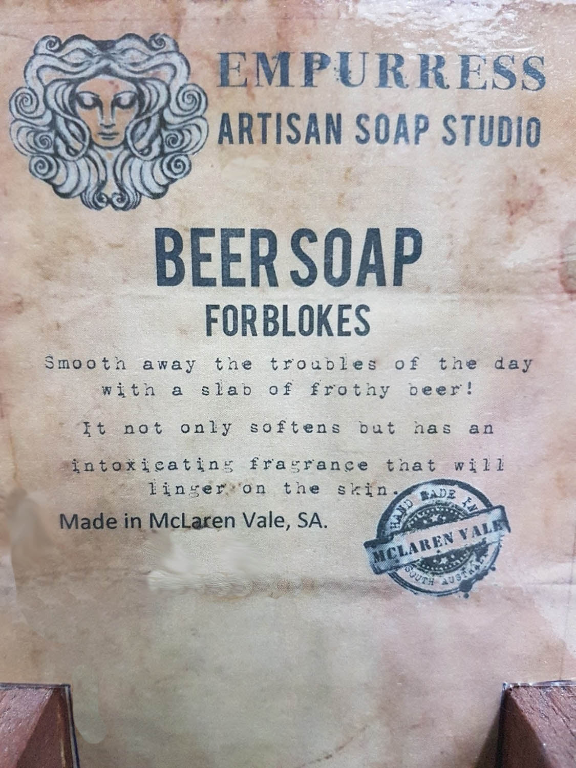Beer Soap Beige One OS Beige Mens Misc by Empurress | The Bloke Shop