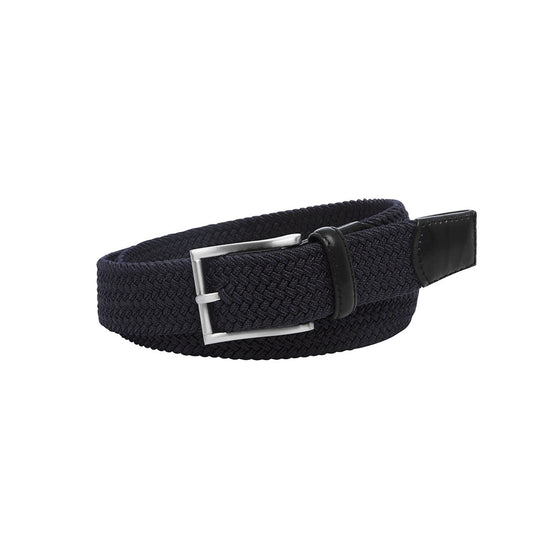 Belt Crew Plaited XL Navy Menswear Accessories by Buckle Belts | The Bloke Shop