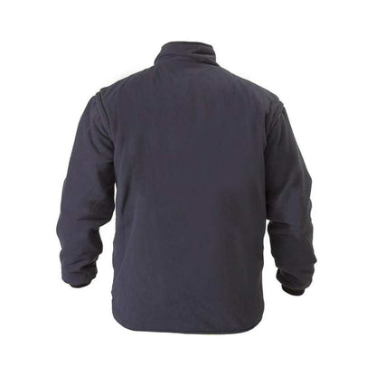 Bisley 5 IN 1 Taped Hi-Vis Jacket Yellow/Navy Workwear by Bisley | The Bloke Shop