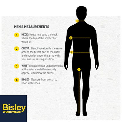 Original Cotton Drill Work Pant Workwear by Bisley | The Bloke Shop