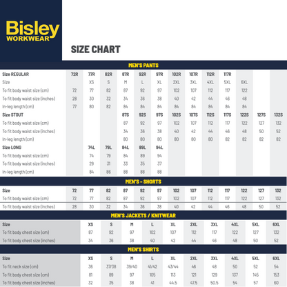 Original Cotton Drill Work Pant Workwear by Bisley | The Bloke Shop