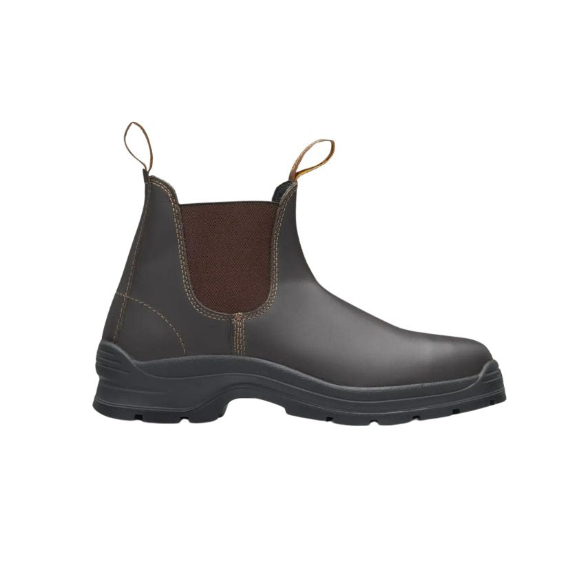 Blundstone 405 Pull-On Workboot 5 Brown Workboots by Blundstone | The Bloke Shop