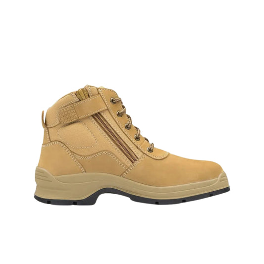 Blundstone 418 Zip-Up Workboot Non-Safety - Wheat