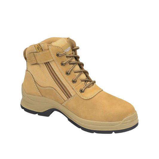 Blundstone 418 Zip-Up Workboot Non-Safety - Wheat