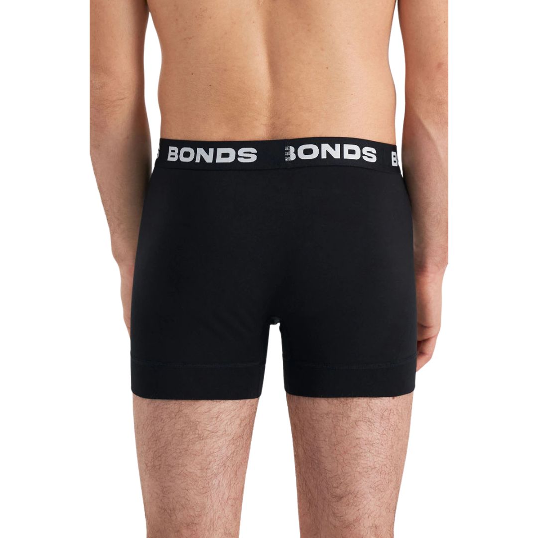 Bonds Total Package Trunk Black Mens Underwear by Bonds | The Bloke Shop