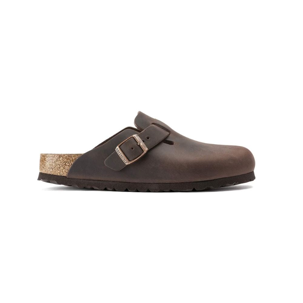 Boston Oiled Leather Clog - Regular Fit