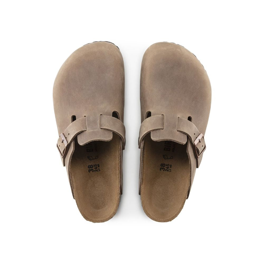 Boston Oiled Leather Clog - Regular Fit