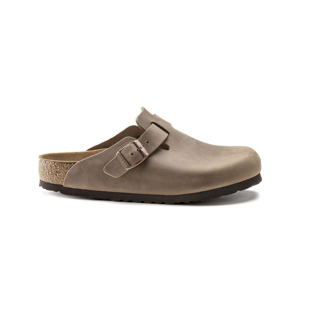 Boston Oiled Leather Clog - Regular Fit