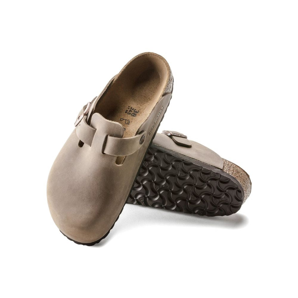 Boston Oiled Leather Clog - Regular Fit