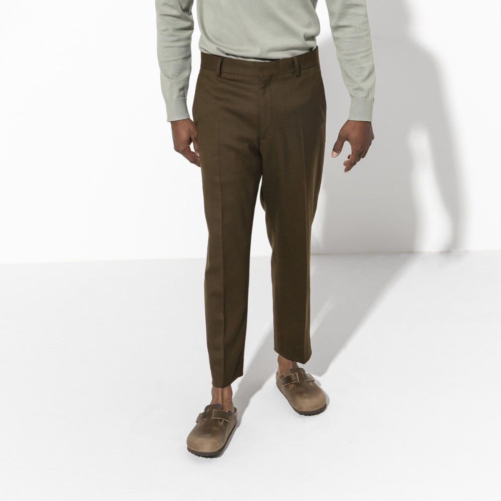 Boston Oiled Leather Clog - Regular Fit