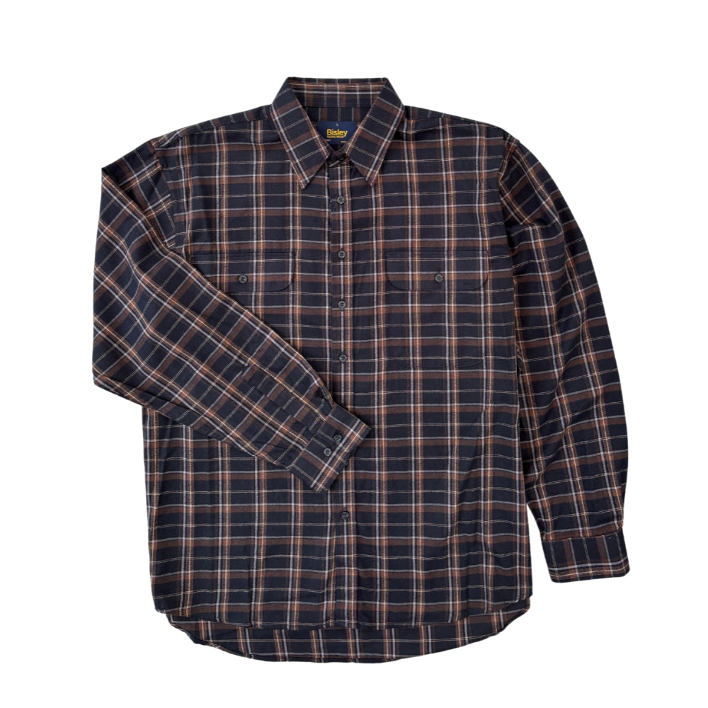 Brushed Cotton Long Sleeve Shirt W26