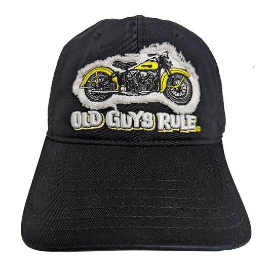 Cap Panhead Black On OS Black Menswear Accessories by Old Guys Rule OGR | The Bloke Shop