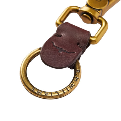 Carabiner Leather Keyfob