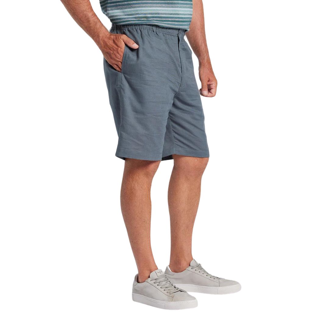 Cary Linen Short Submerged Mens Shorts by Breakaway | The Bloke Shop