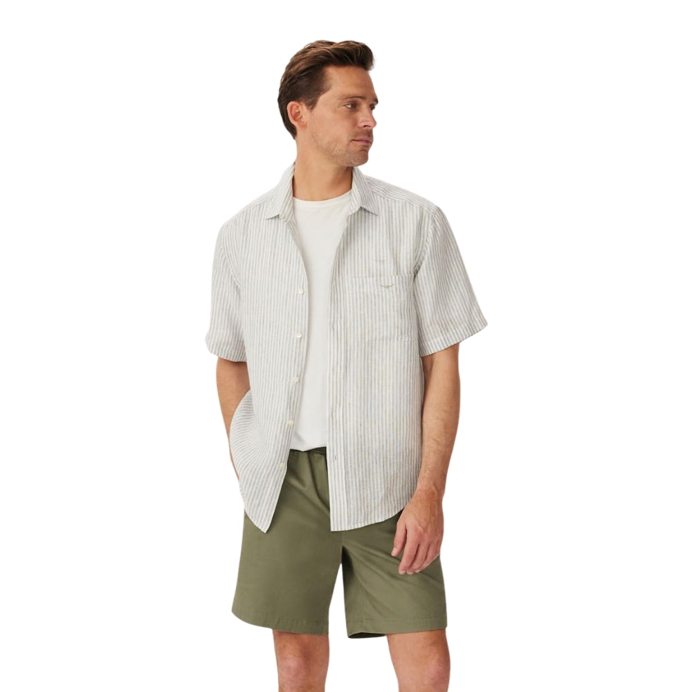 Charles Linen SS Shirt