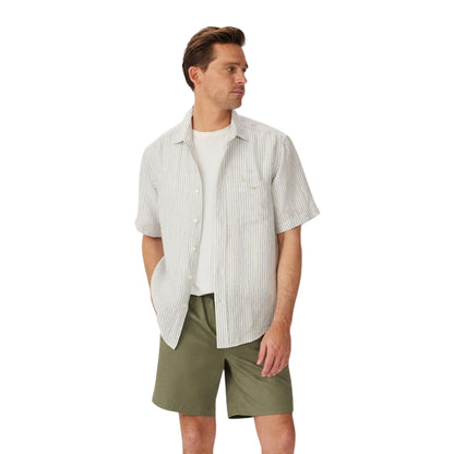 Charles Linen SS Shirt