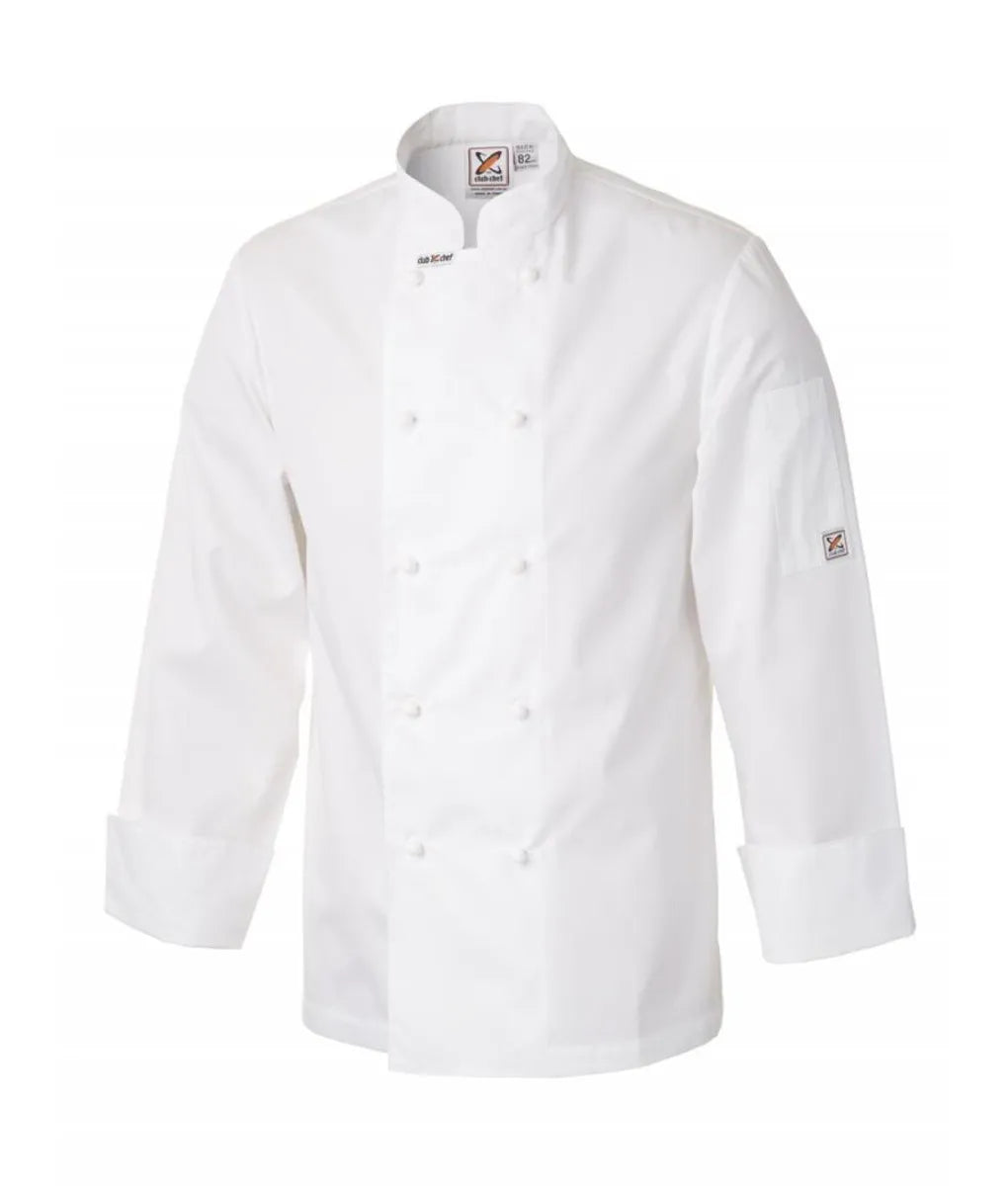 Chef Club Traditional Chef Jacket - Lightweight