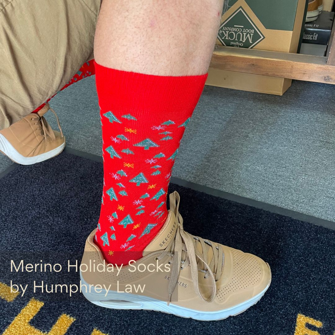 Christmas Patterned Health Sock by Humphrey Law Sock by Humphrey Law Socks | The Bloke Shop