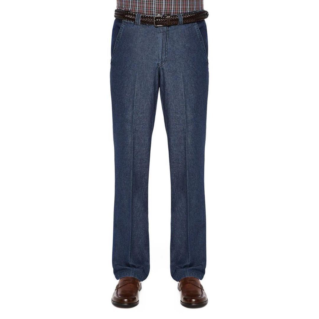 City Club Carson Denim Trouser 102S Denim Mens Pants by City Club | The Bloke Shop