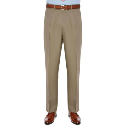 City Club Diplomat Coast Trouser 102S Beige Mens Pants by City Club | The Bloke Shop