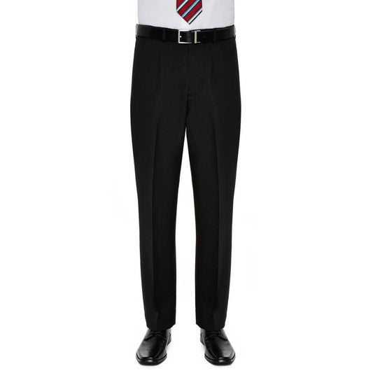 City Club Diplomat Coast Trouser 102S Black Mens Pants by City Club | The Bloke Shop