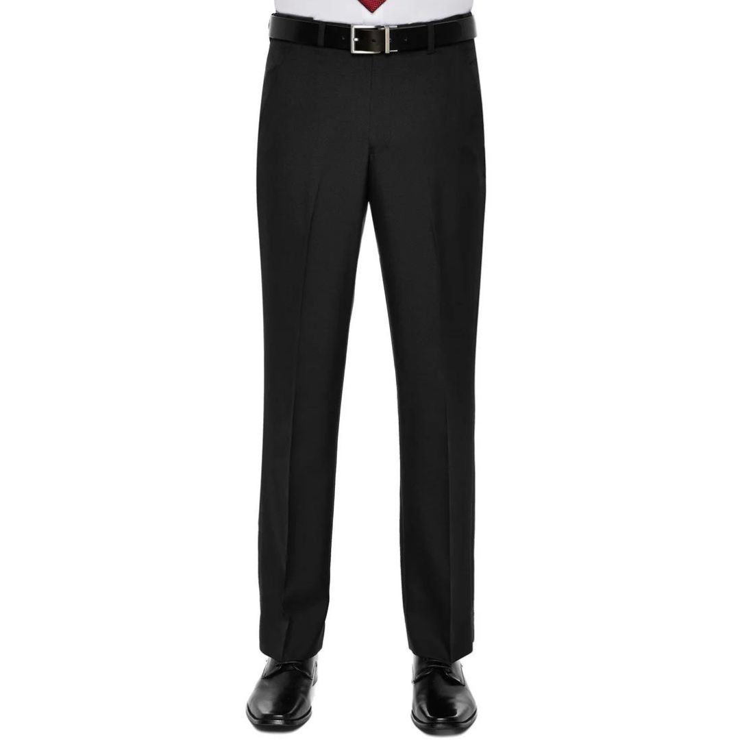 City Club Fraser Coast Trouser 102S Black Mens Pants by City Club | The Bloke Shop