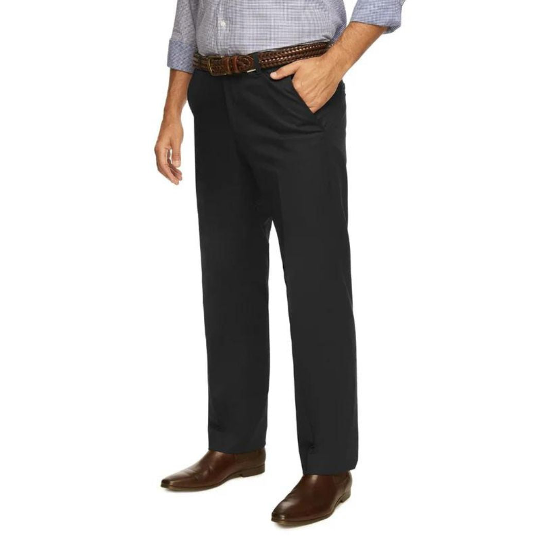 City Club Pacific Flex Trouser 102R Black Mens Pants by City Club | The Bloke Shop