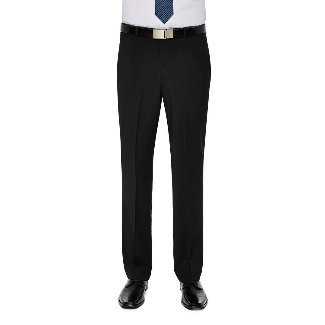 City Club Shima Kobe Trouser 102S Black Mens Pants by City Club | The Bloke Shop