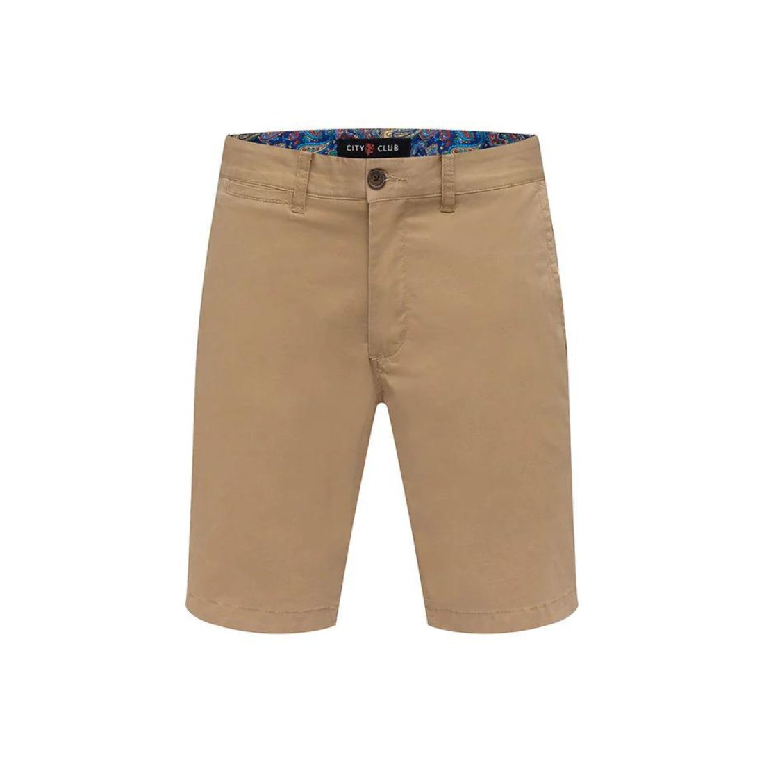 City Club Valley Rise Short Tan Mens Shorts by City Club | The Bloke Shop