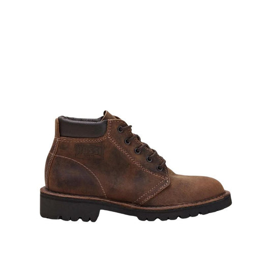 Classic Mulga Walking Boot 10 Claret Mens Boots by Rossi | The Bloke Shop