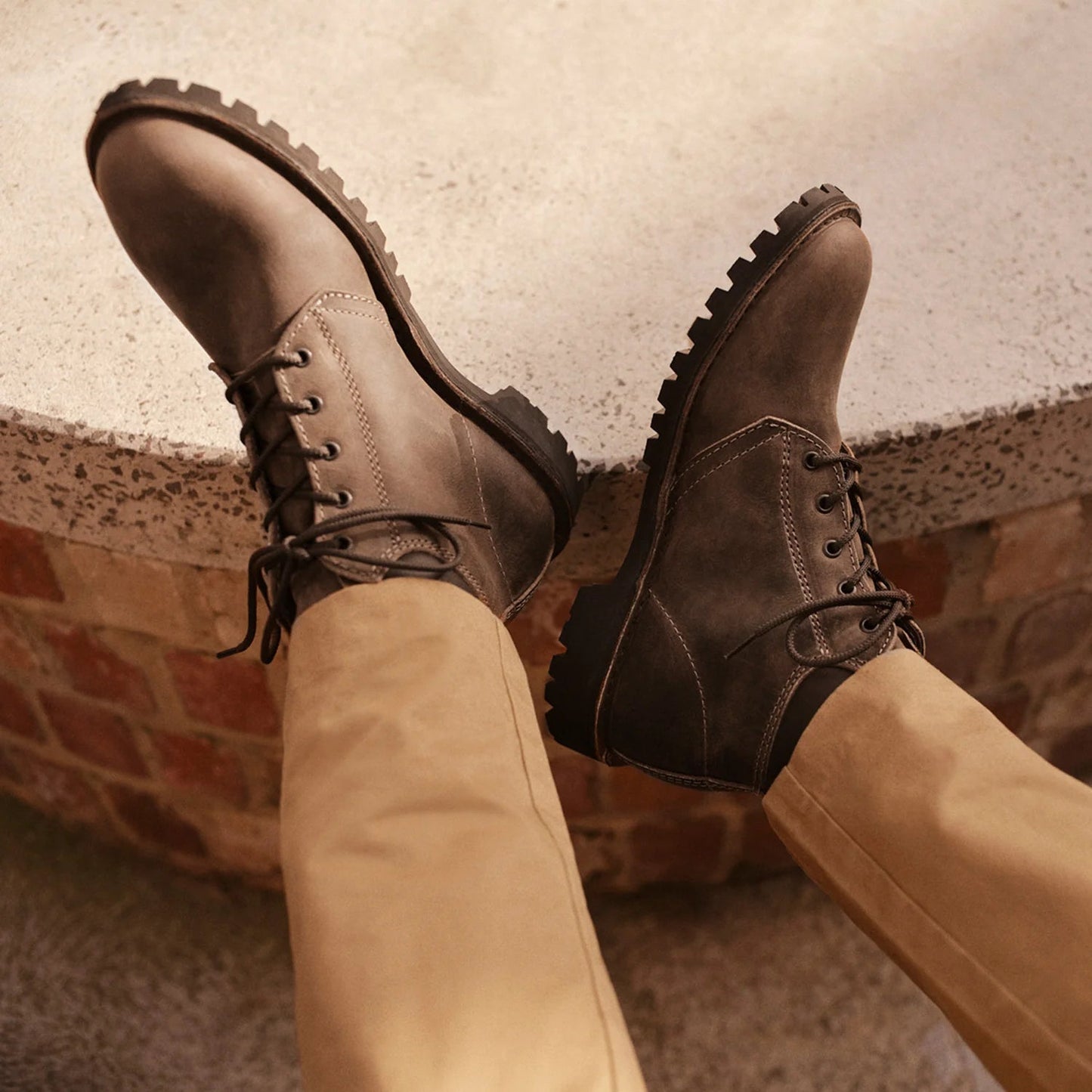 Rossi Mulga Walking Boots in Tan. Model number 4002 at The Bloke Shop, South of Adelaide