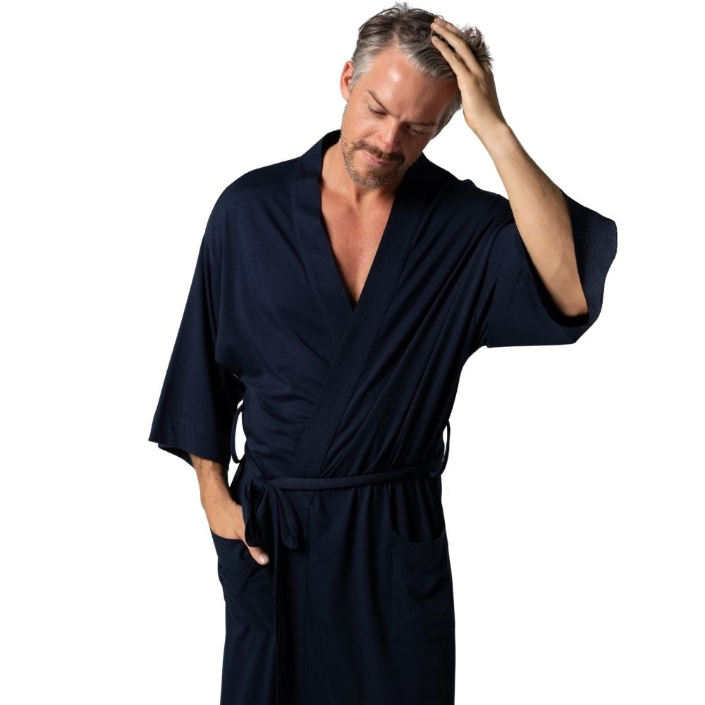 CloudSoft Jersey Cotton Kimono Robe