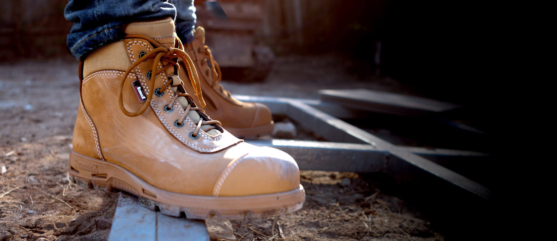 Cobar Zip Side Soft Toe Work Boot Wheat Workboots by Redback Boots | The Bloke Shop