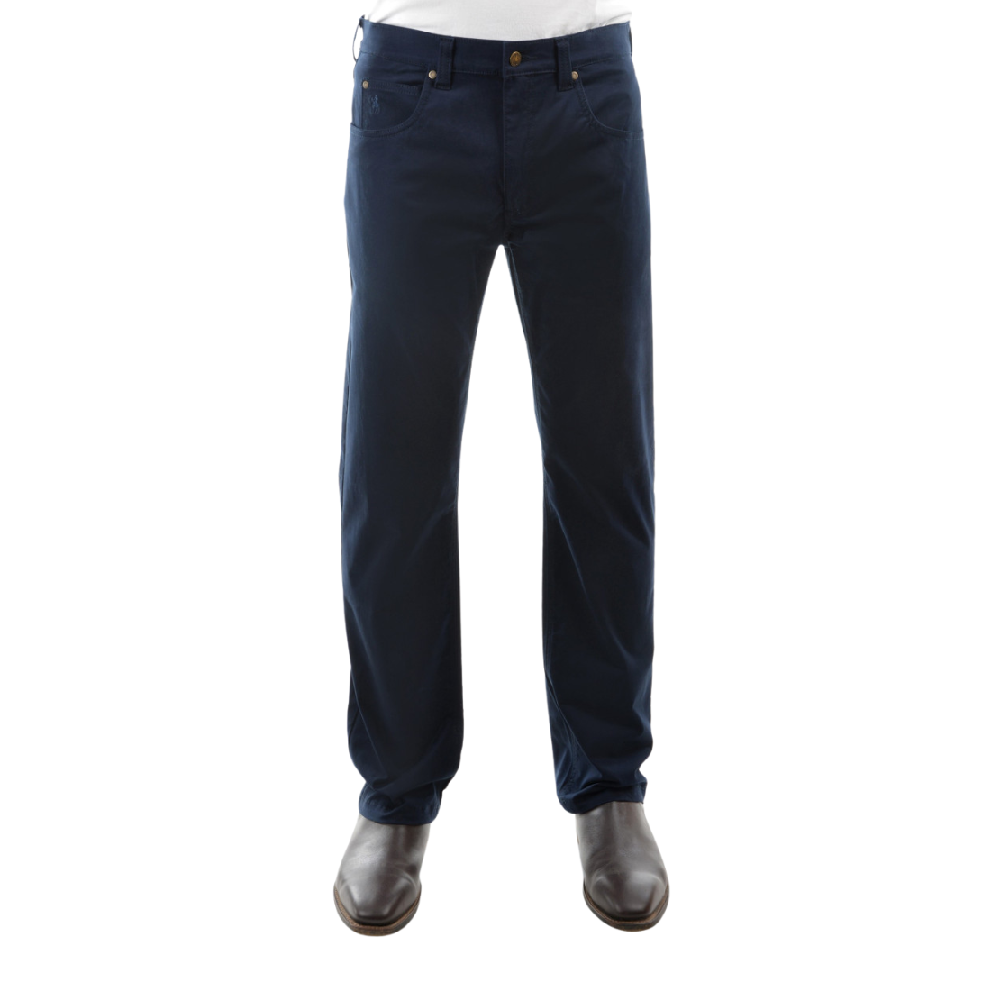 Comfort Waist Classic Moleskins Reg Leg 32 Navy Menswear Fashion - Mature by Thomas Cook | The Bloke Shop