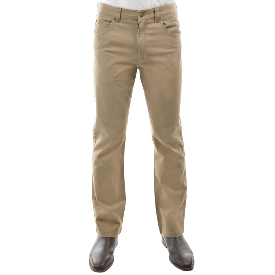 Comfort Waist Classic Moleskin Short Leg 32 Sand Menswear Fashion - Mature by Thomas Cook | The Bloke Shop