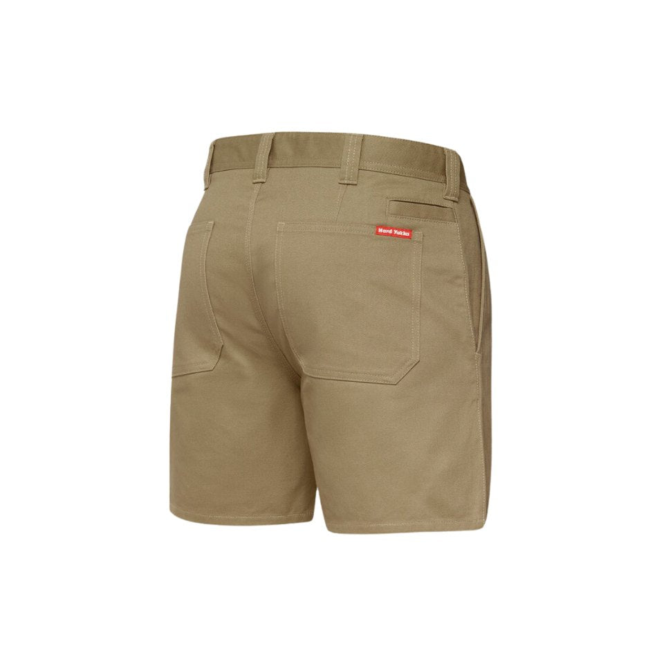 Cotton Drill Short With Belt Loops Workwear by Yakka Workwear | The Bloke Shop