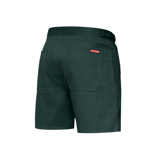 Cotton Drill Short With Side Tabs Workwear by Yakka Workwear | The Bloke Shop