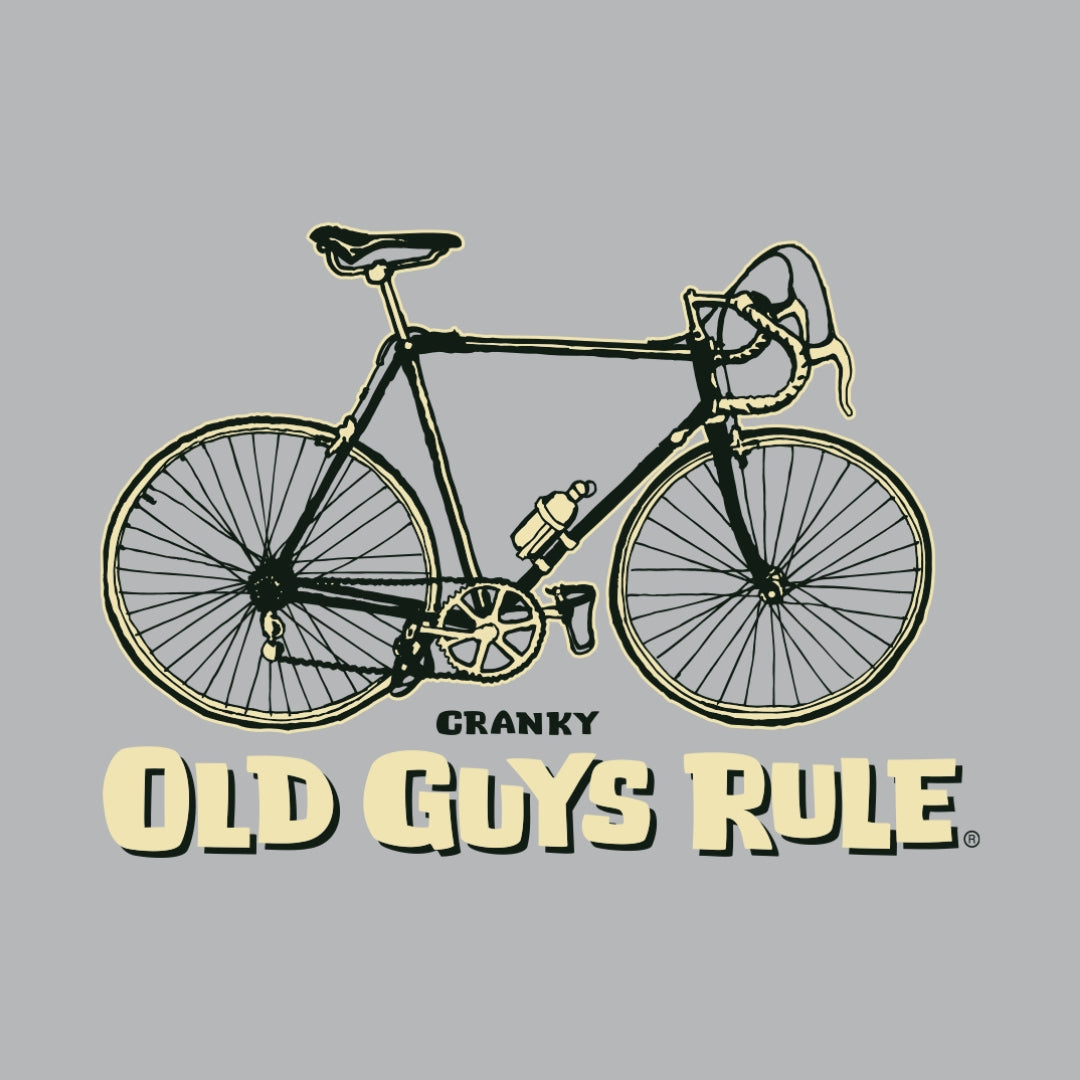 Cranky Bike - Men's Graphic T-Shirt