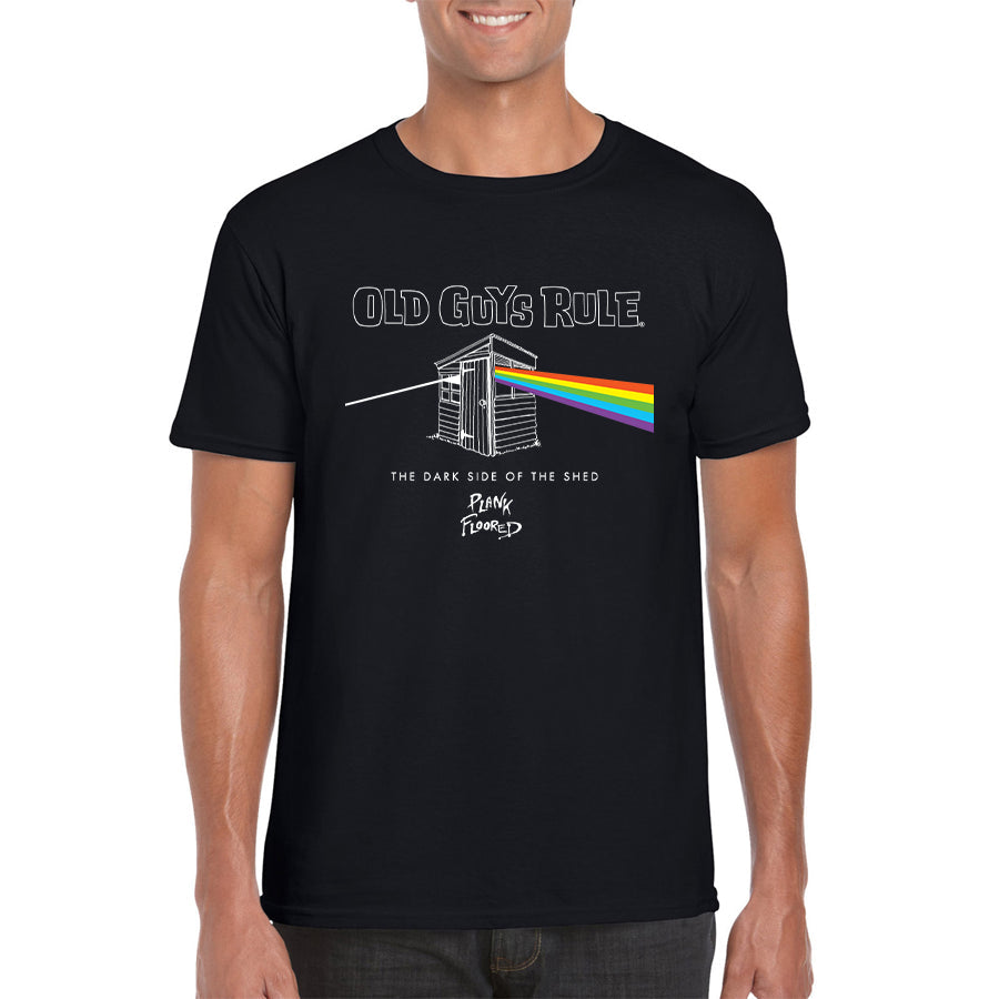 Dark Side of the Shed - Men's Graphic T-Shirt